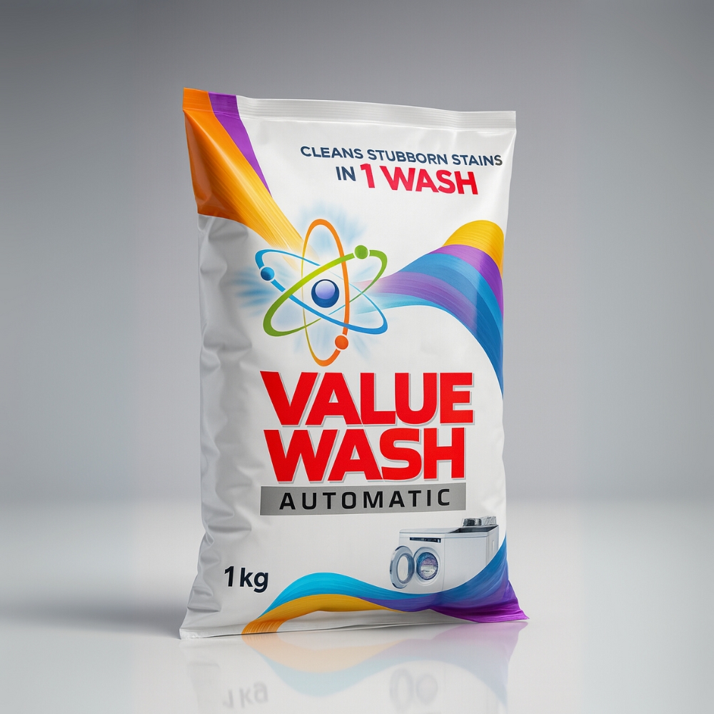 value wash premium detergent powder